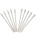 Pangda Cotton Swabs Cotton Tipped Applicator Double Tipped with Cardboard Handles, 400 Pieces (Pointed and Spiral Tip, Pointed and Round Tip)