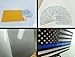 10 Pack of Thin Blue Line Police Officer BLM American Flag Vinyl Decal Sticker Car Truck 3