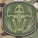 Frog Skeleton Morale Patch