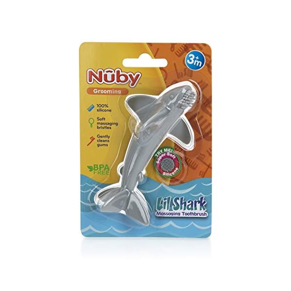 nuby shark teether