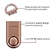 MaxxmAlarm 130dB Personal Alarm, Safety & Security Emergency Device, Compact Self Defense Alarm for Women, Kids, and Elderly (Matte Rose Gold)