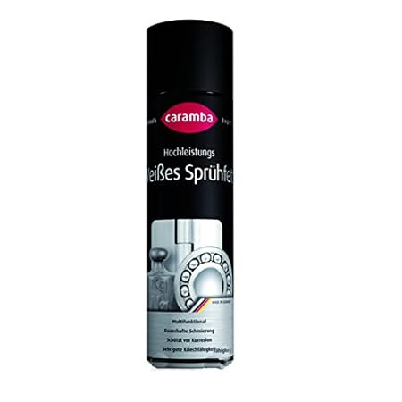 Caramba Profi Hochleistungs Weißes Sprühfett 500 ml Vielzweck Fett weiß (6071851)