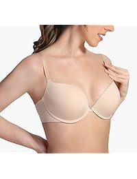 MIMISERVICE Sujetador acolchado con aros, tejido italiano de lujo, suave y sedoso, Comfort Revolution