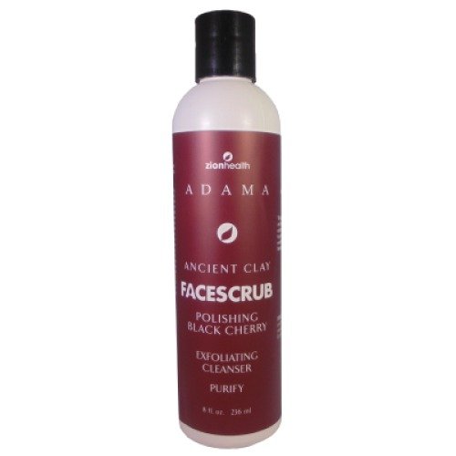 Adama Facescrub Black Cherry Zion Health 8 fl oz Liquid