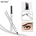 Eyebrow Tattoo Pen,Tat Brow Microblading Eyebrow Pencil Waterproof Microblade Brow Pen Make Up with a Micro-Fork Tip Applicator Creates Natural Looking Brows Effortlessly and Stays on All Day