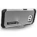 Spigen Tough Armor Designed for Samsung Galaxy S6 Edge Case (2015) - Satin Silver