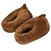 LUOLAX Emoji Poop Slippers Non-Slip Plush Cotton Comfortable Indoor Shoes For Men & Women Non-Skid Footpads (Poop)