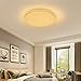 OOWOLF 25W Dimmable LED Ceiling Light, Upgraded Modern 15.7in RGB Close to Ceiling Lamp Fixture with Remote for Bedroom,Living Room,Kitchen,Dining Room