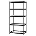 Edsal MROP3618W5B Steel Storage Rack, 5 Adjustable Shelves, 5000 lb. Capacity, 72