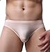 WINDAY Men Briefs Breathable Ice Silk Triangle Bikinis and Briefs N04 XL/US L 4-Pack Mixed Color B