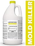 Professional Disinfecting Mildew, Virus & Mold Killer - Cleans & Deodorizes, Lemon Scent (1 Gallon Super Concentrate)
