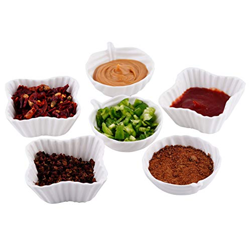 image for AHUA 3 oz Porcelain Ramekins,Dessert Bowls,Ice Cream Bowls,Snack Bowls