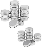 Baoblaze Aluminum Tin Jars, Cosmetic Sample Metal