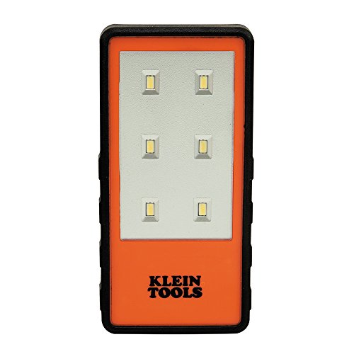 Battery Operated Lights, Hands Free LED Light with Magnetized Clip, Adjustable Brightness Klein Tools 56221