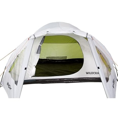 Wildcraft 8903338053316 Polyester Tent, 4 Person (White)