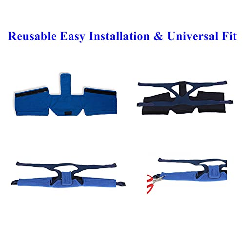 CPAP Neck Pads Headgear Strap Covers for Most CPAP Full Face & Nasal