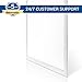 Hyperikon Edge-Lit LED Panel Light 2x2FT, Dimmable, 40W (100W Equiv.), Fluorescent Troffer LED Replacement, 4000K (Daylight Glow), 4000 Lumens, Drop Ceiling Light, UL & DLC – Pack of 4