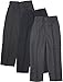 Armani Martillo Boys Flat Front Elastic Waist Husky Dress Pants