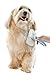 The Pet Portal Self Cleaning Dog Brush for Shedding Slicker Brush Cat Long Haired Pet Brush Grooming Deshedding Supplies - Small Pets White