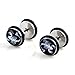 Yantu Hot 48pcs Plugs Ear Studs Mixed Styles Fake Cheater Ear Plugs Body Piercing