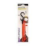 Clippable Gear Tie, Orange, 24 in. L