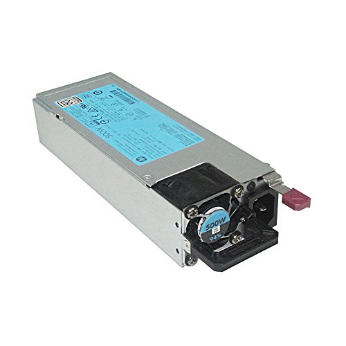 HPE Hot-Plug /, Redundant - Plug-In Module 500 Power Supply 720478-B21, Silver