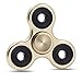 Fidget Spinner Toy Ultra Durable Stainless Steel Bearing High Speed 3-5 Min Spins Precision Metal Material Hand spinner EDC ADHD Focus Anxiety Stress Relief Boredom Killing Time Toys 02,Gold