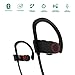 Professional Wireless Bluetooth Headphones Sports Headphones IPX7 Waterproof HD Stereo Noise Reduction Sweat-Proof Ear-Hook Headphones Suitable for Running Fitness 8 Hours Battery