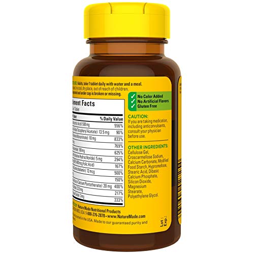 Stress with Vitamin C and Zinc Tablets, 75 Count Pricepulse