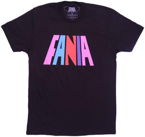 Fania Men’s Logo T-Shirt 2XL Black