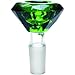 SCIENTIFIC LABWARE 12-890 SLIDE BOWL BIG DIAMOND GREEN 14MM