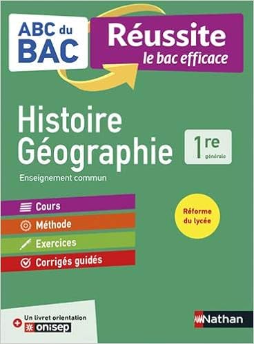 ABC du BAC Réussite Histoire-Géographie 1re - Le Bac efficace - Nouveau Bac ABC du BAC Réussite Histoire-Géographie 1re - Le Bac efficace - Nouveau Bac