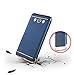 Hard Case for Samsung Galaxy J7 2016 Suntechor 3 in 1 Anti-Scratch Shockproof Thin Electroplate Cover For Galaxy J710 (Blue)