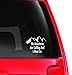 Custom Window Car Decal - The Mountains - The Mountains Are Calling And I Must Go - Sticker - Window Decal - Perfect for a Gift - Car Decor - Gifts - Have a Nice Day - Funny -Color:White(5