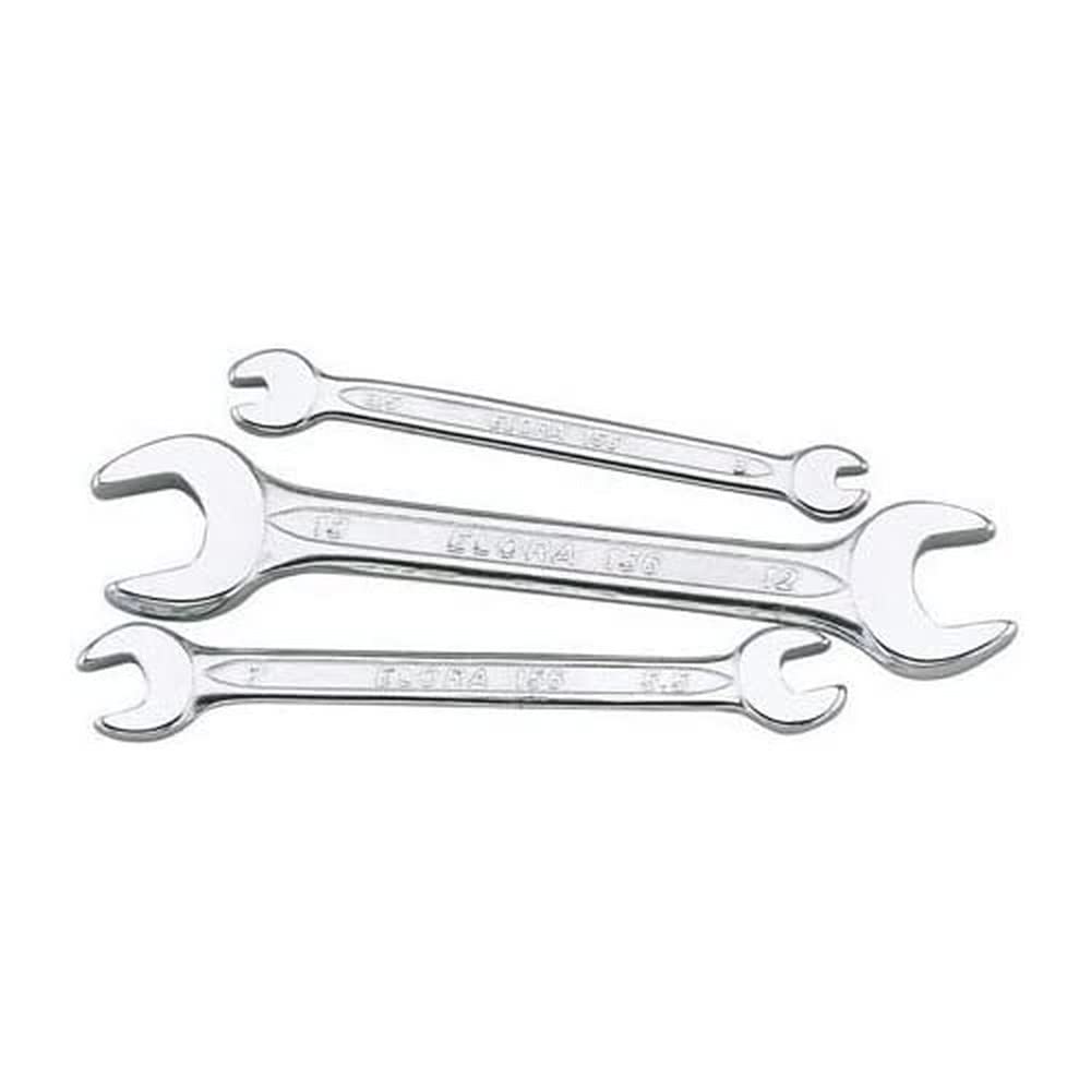 Draper 5393 Elora Midget Metric Double Open End Spanner, 8mm x 9mm