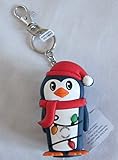 Bath & Body Works Pocketbac Holder LIGHT UP PENGUIN Hand Sanitizer Holder/Keychain