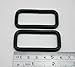 Generic Metal Black Rectangle Buckle 2