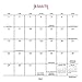 2017 Enlightened Rumi Wall Calendar