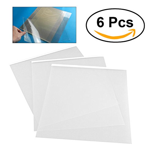 Inkjet Film 6PCS 29.7 21 cm A4 Transparent Ink Jet Adhesive Film WaterProof Transparency Silk Screen Film