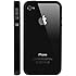 Silicone and Plastic Assembly Bumper for Verizon CDMA iPhone 4 - Black