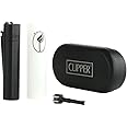 1X Clipper Metal Lighter(CP11) - Black Color Bundles with KATZONE Silicone Protective Sleeve + Extra Flint System