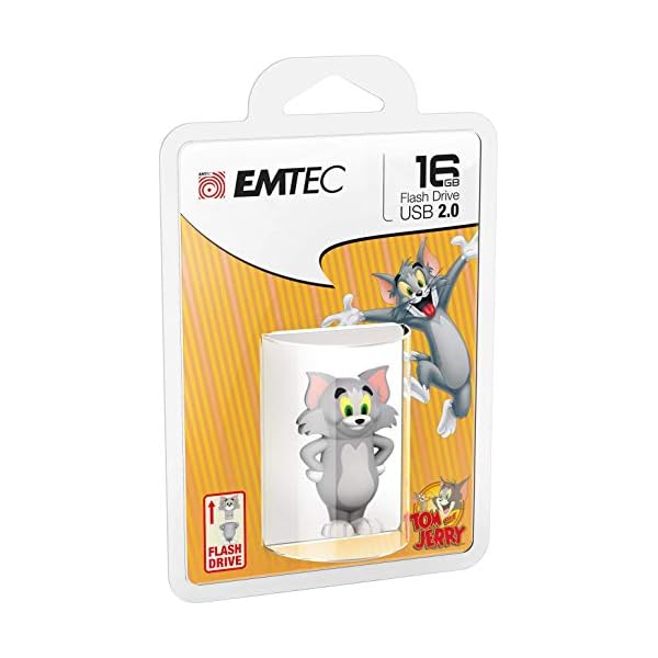 Emtec USB-Stick 16 GB HB102 USB 2.0 HB Tom, grau – Bild 5