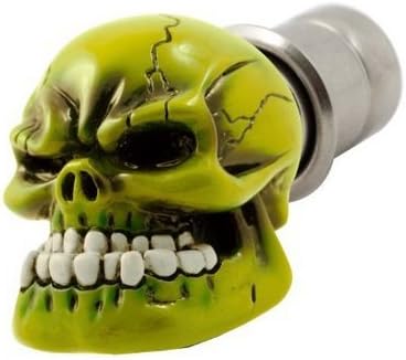 MirrorZone Automotive Green Skull Cigarette Lighter