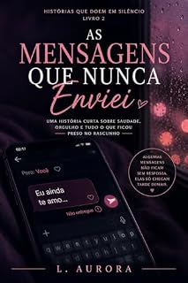 Livro As Mensagens Que Nunca Enviei: Uma história curta sobre saudade, silêncio e tudo o que ficou preso no rascunho (Histórias Que Doem em Silêncio)