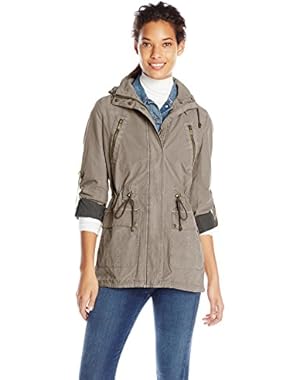 Women's Lightweight Cotton Hooded Anorak