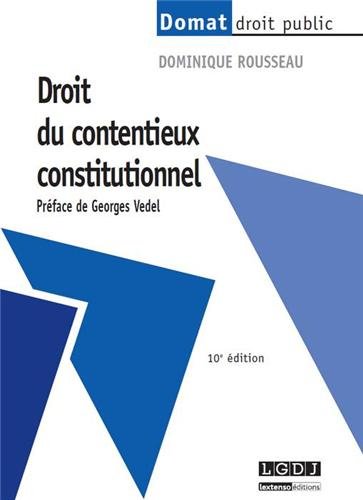 Droit du contentieux constitutionnel