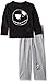 Disney Boys' Little Nightmare Before Christmas 2-Piece Pajama Set, Skellington Black, 6