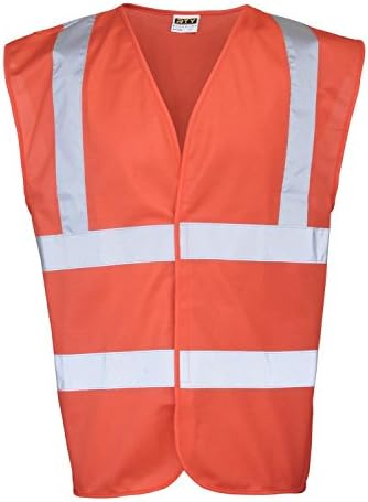 RTY Enhanced Visibility Safety Vest - 7 Colours / Sml - 2XL - Bright Pink - XL
