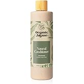 Organic Jaguar All Natural Unscented Conditioner for Hair Care, Sulfate Free Conditioner with Vitamin E, Castor, Argan and Almond Oil, Rosemary and Peppermint Scent, For All Hair, 13.5 fl oz