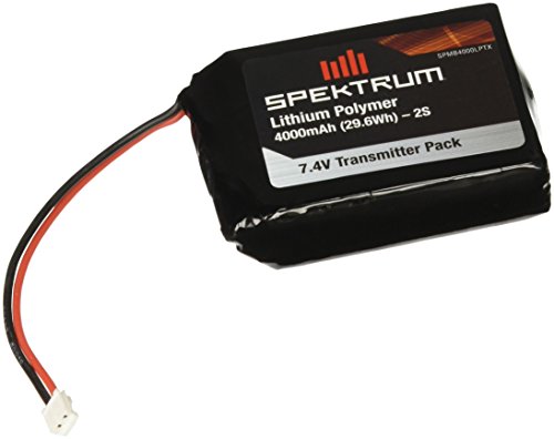 Spektrum 4000mah lipo transmitter dx8 battery